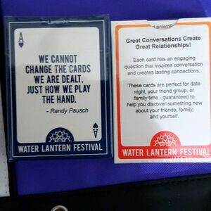 2 cards + zip bag pouch